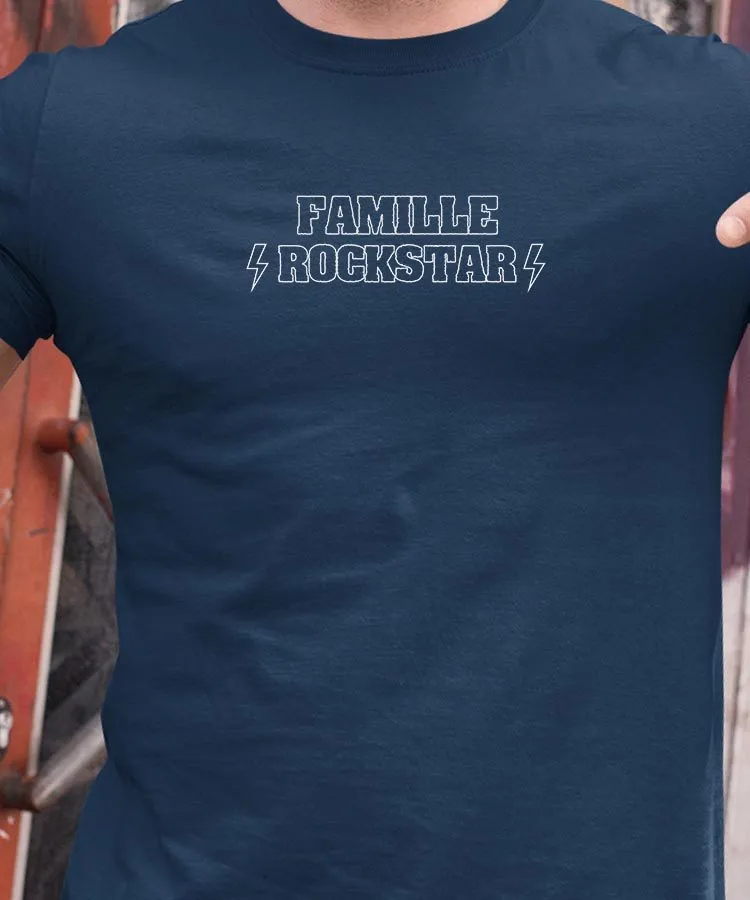 T-Shirt Famille ROCKSTAR Pour homme