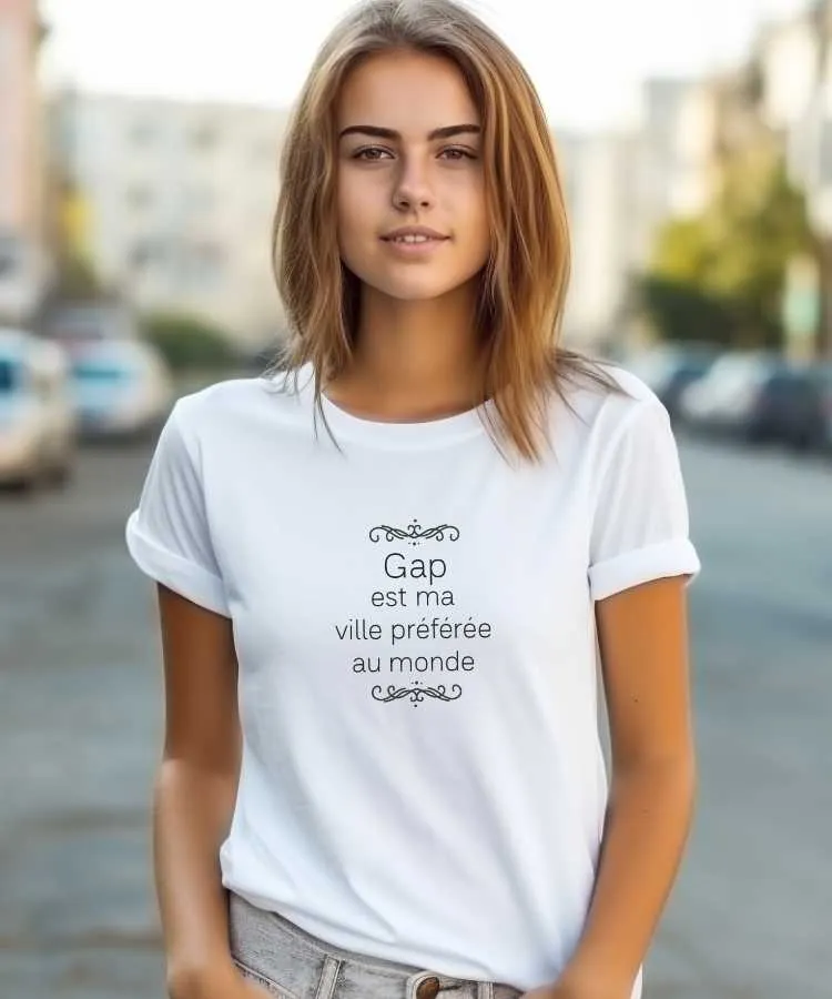 T-Shirt Gap est ma ville préférée au monde