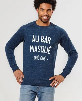 T-Shirt homme Au bar masqué