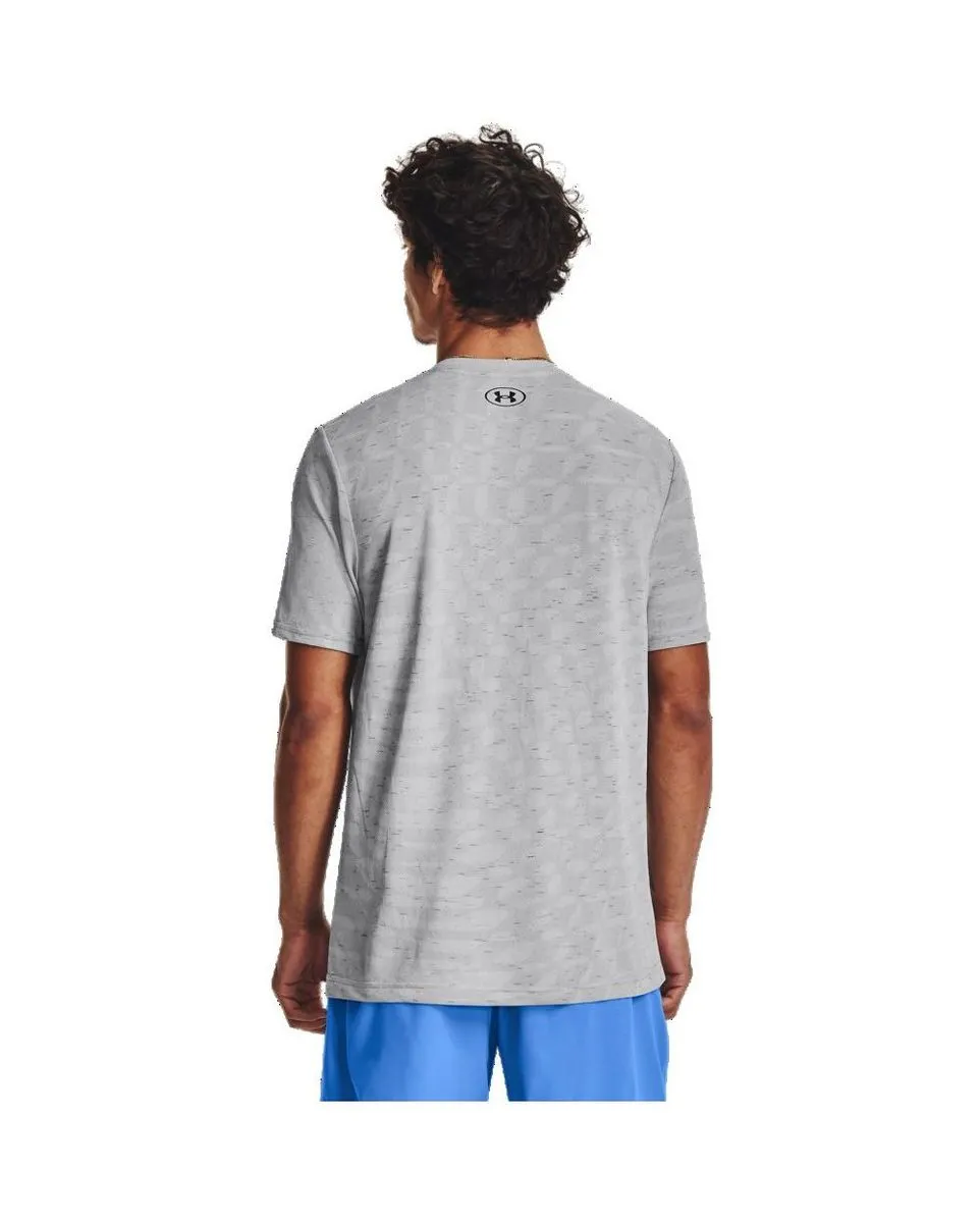 T-shirt Homme UA SEAMLESS RIPPLE SS Gris