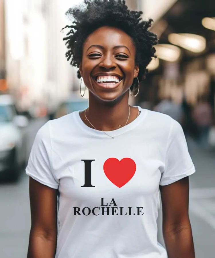 T-Shirt I love La Rochelle