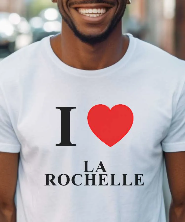 T-Shirt I love La Rochelle