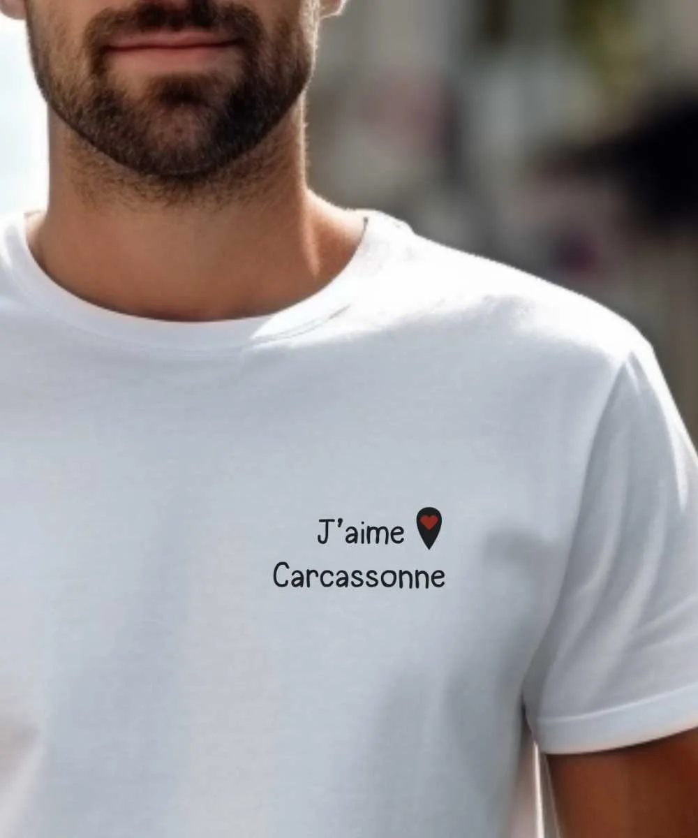 T-Shirt J'aime Carcassonne