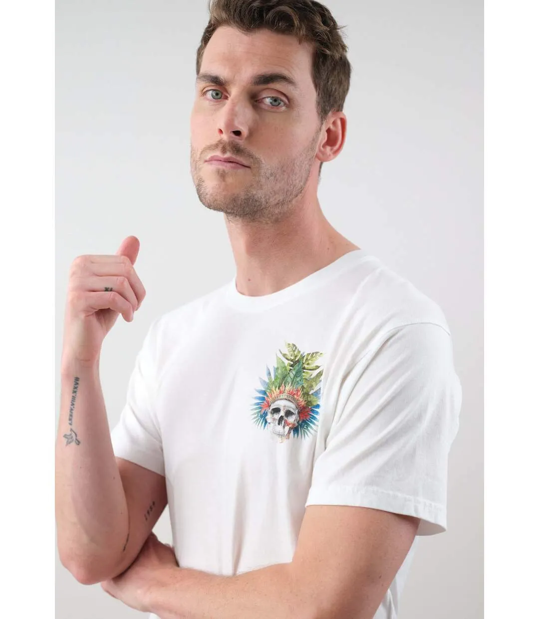 T-shirt jungle pour homme KUMARI