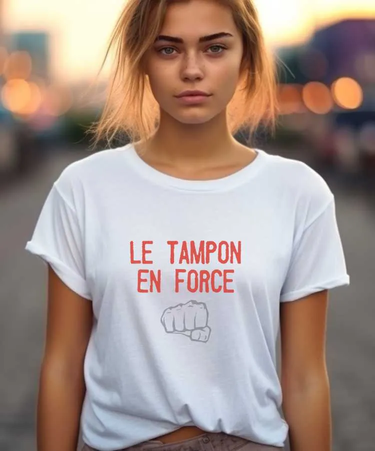 T-Shirt Le Tampon en force