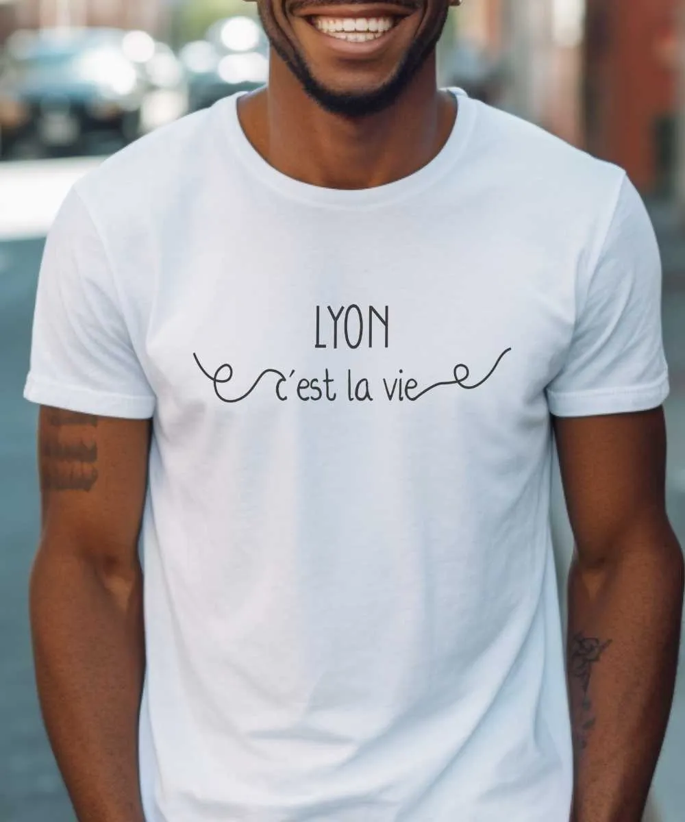 T-Shirt Lyon c'est la vie