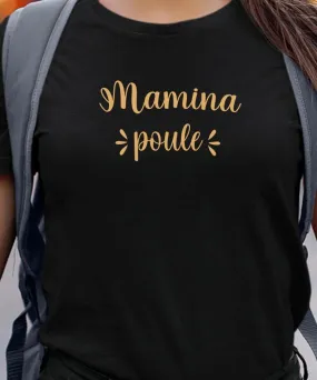 T-Shirt Mamina poule Pour femme