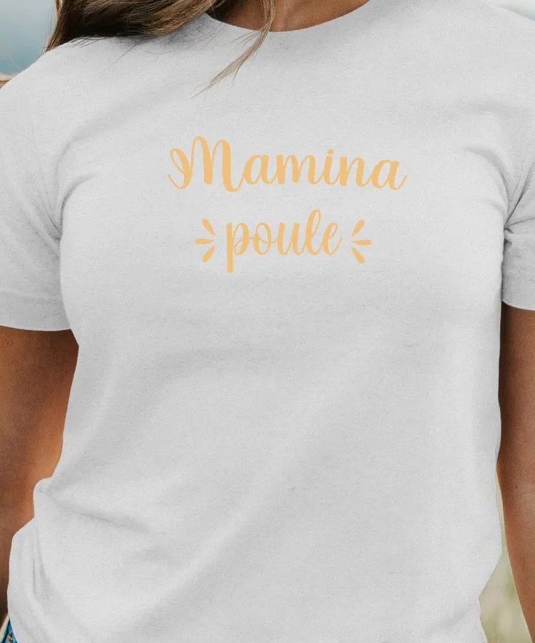 T-Shirt Mamina poule Pour femme