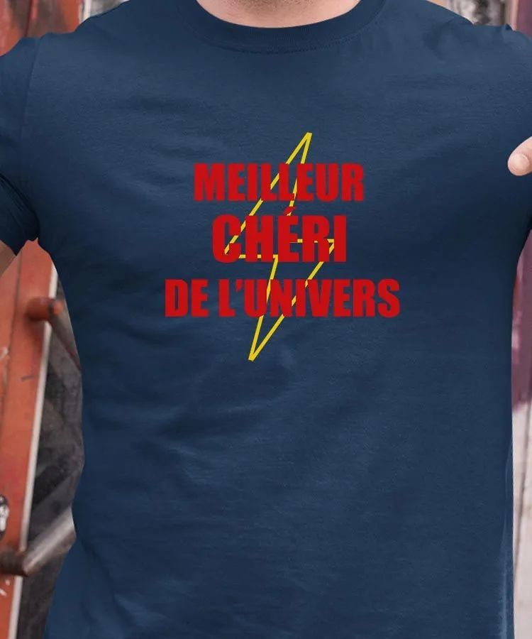 T-Shirt Meilleur Chéri de l'univers Pour homme