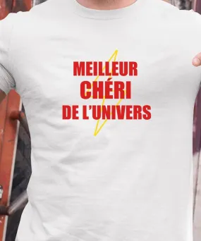 T-Shirt Meilleur Chéri de l'univers Pour homme