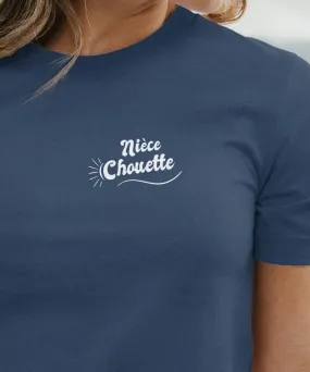 T-Shirt Nièce Chouette face Pour femme