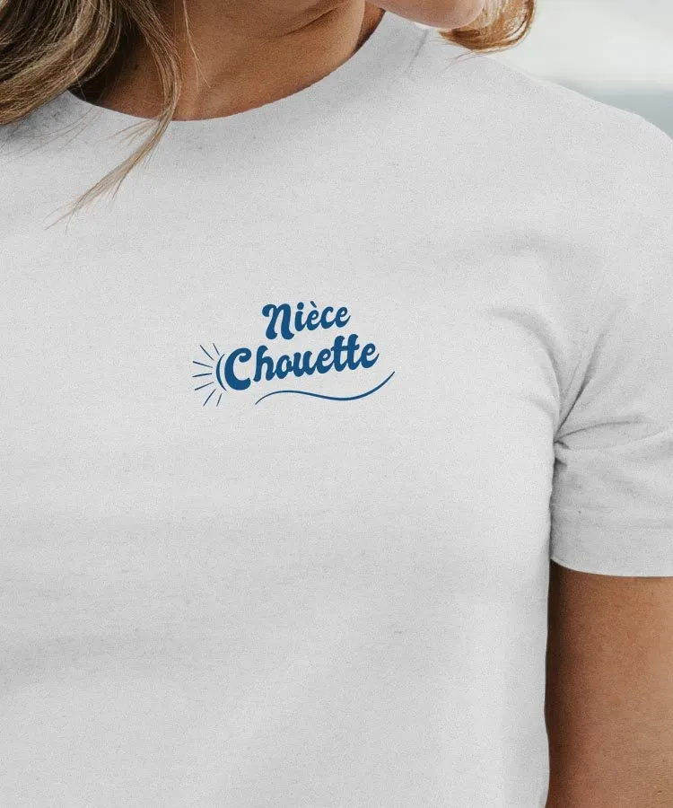 T-Shirt Nièce Chouette face Pour femme