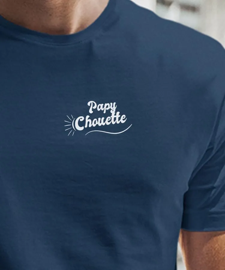 T-Shirt Papy Chouette face Pour homme