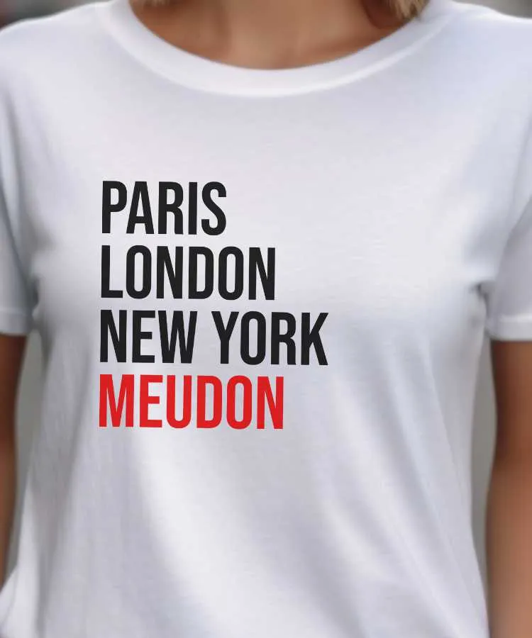 T-Shirt Paris London New York Meudon