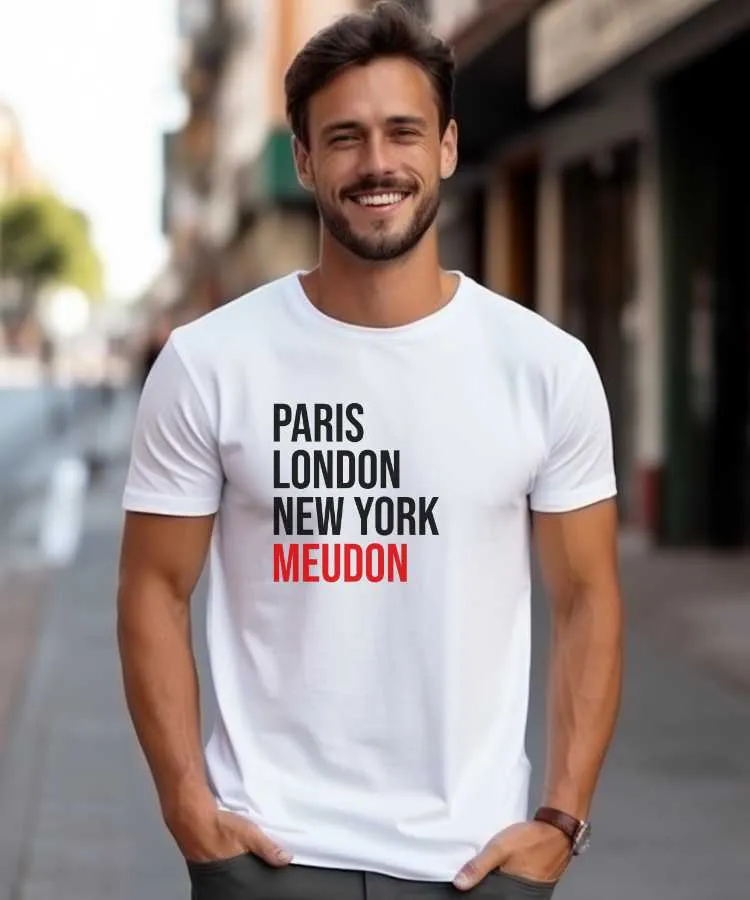 T-Shirt Paris London New York Meudon