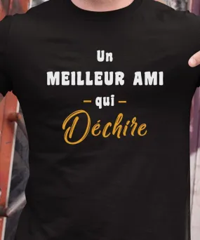 T-Shirt Un Meilleur Ami Qui déchire Pour homme