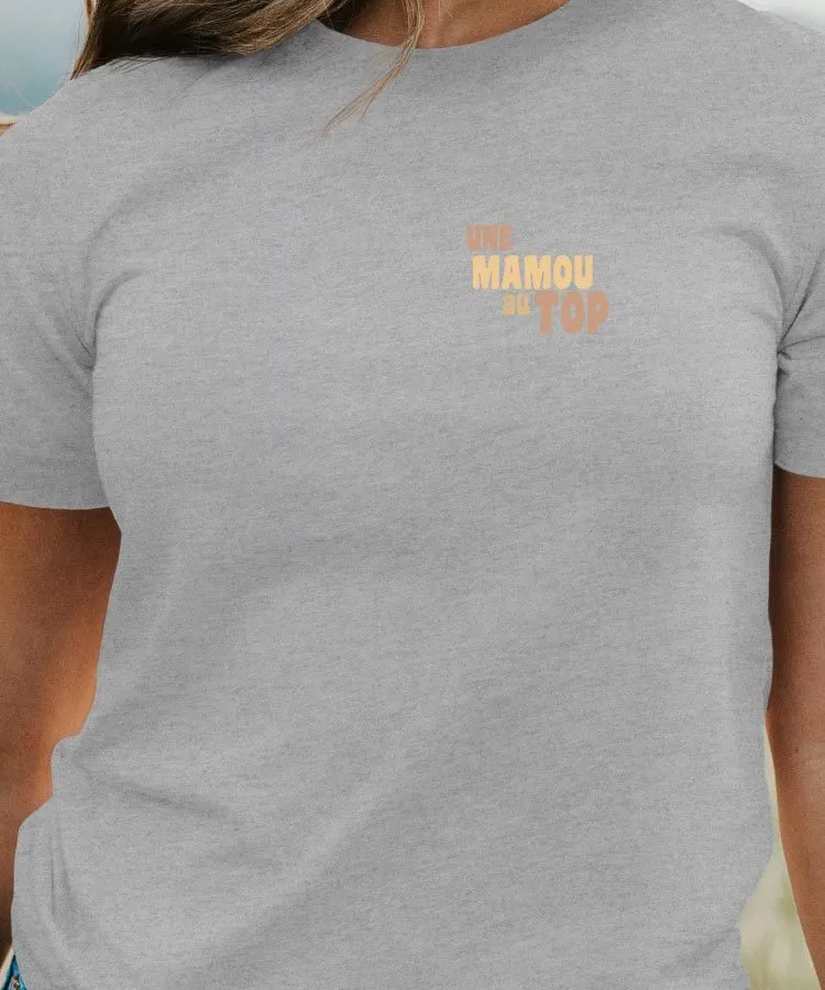 T-Shirt Une Mamou au top Pour femme