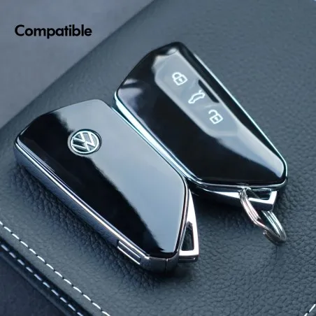 VW Golf 8 R Car Key Shell Carbon Fiber